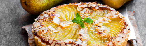 Pear Ginger Walnut Tart (Gluten and Grain-Free Recipe)