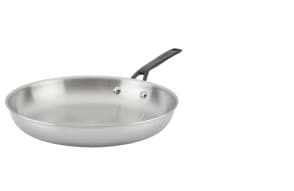 steel Multi-ply stainless steel pan.
