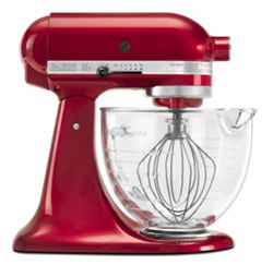 Artisan® Design Series 5 Quart Tilt-Head Stand Mixer with Glass Bowl