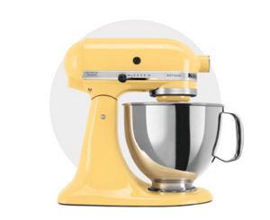 Yellow kitchenaid on sale