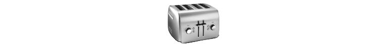 A KitchenAid® 4-Slice Toaster.