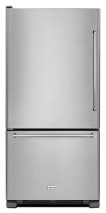 19 cu.ft. 30-Inch Width Full Depth Non Dispense Bottom Mount Refrigerator