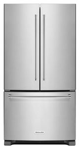 20 cu.ft. 36-Inch Width Counter-Depth French Door Refrigerator with Interior Dispense