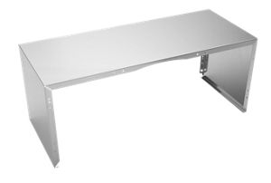 Full Width Duct Cover - 30" (76.2 cm) Stainless Steel